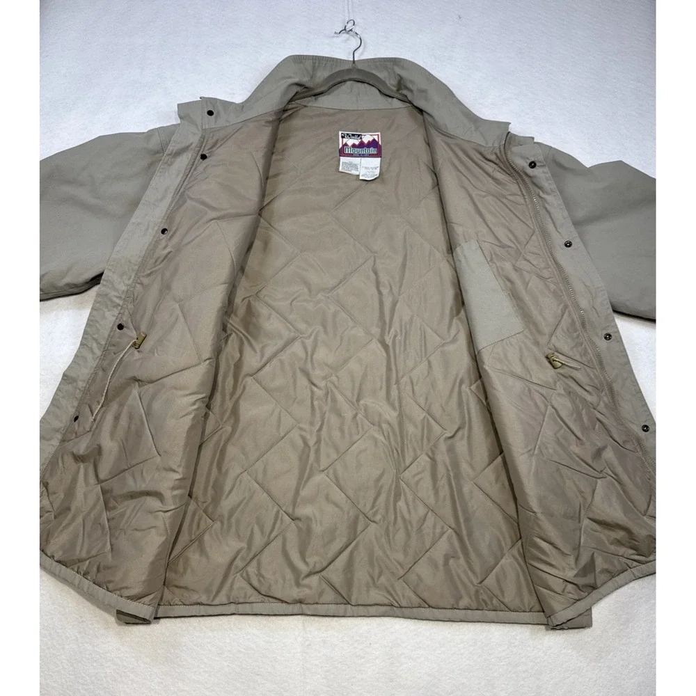 Walls Mountain Jacket Men's XL Beige Thinsulate Insulated USA Made Vintage Work